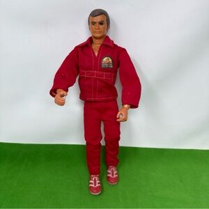 1973 Steve Austin Six Million Dollar Man Figure doll w/original Clothing & Shoes